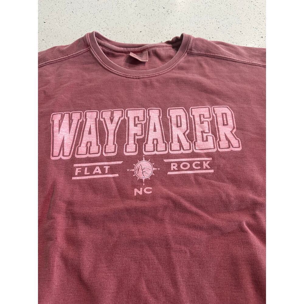 Vintage Wayfarer Flat Rock North Carolina Sweatshirt Size Large - Picture 2 of 5